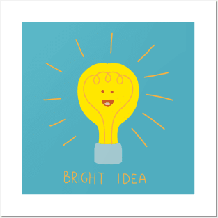 Bright idea Posters and Art